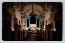 Philadelphia PA-Pennsylvania, Historical Christ Church Interior Vintage Postcard picture