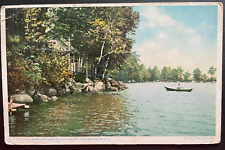 Vintage Postcard 1908 Point Breeze Camp, Lake Wentworth, Wolfeboro, NH picture