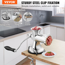 VEVOR Manual Meat Grinder, 304 Stainless Steel Hand Meat Grinder with Suction Cu picture