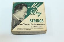 Vintage Mel Bay Strings Empty Advertising Box Collectible picture