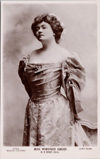Miss Winifred Emery Actress Merry Devil Elwin Neame Beagles RPPC Postcard H50 picture