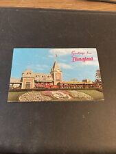 Vintage Postcard Greetings From Disneyland , Entrance picture