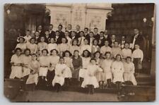 RPPC Milwaukee WI 1911 Confirmation Class Alma Traulsen Family Postcard V28 picture