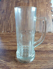 Vintage Rastal Clear Glass Handled Mugs 0.4l picture