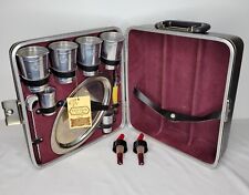 Vintage Executair Ever-Wear Trav-L-Bar Liquor Case Portable Travel Bar Set picture