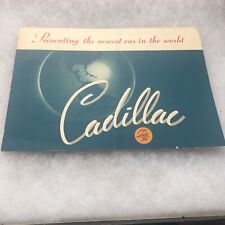 1939 Cadillac Dealership Sales Brochures Original  picture
