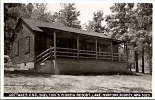 Cottages 2 & 3 Shelton's Fishing Resort Lake Norfork Rodney Arkansas RPPC picture