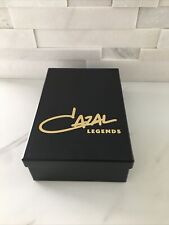 NEW CAZAL DISPLAY THREE PIECE DISPLAY BOX BLACK & GOLD CAZAL LEGENDS DISPLAY BOX picture