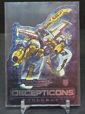 2003 Transformers Armada Autobots Decepticons Die-Cuts #1AD Cyclonus picture