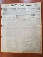 1921 FEBRUARY 23 NEW YORK TIMES - HOOVER INVITED TO ENTER CABINET - NT 8132 picture