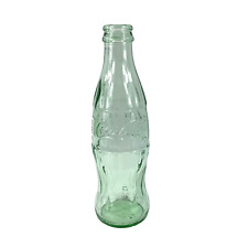Vintage Canadian Coca-Cola Green Glass Bottle Saskatchewan Canada 8 fl oz picture