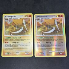 2008 Pokemon Majestic Dawn Kabutops Reverse Holo And Holo 6/100 MINT picture