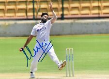 5x7 Inches Original Autographed Photo of Indian Cricketer Mukesh Kumar picture