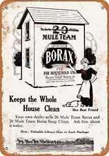 Metal Sign - 1916 20 Mule Team Borax - Vintage Look Reproduction picture