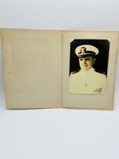 Vintage photograph of Naval Officer 1930-40's Alcide Pinard Photographer picture