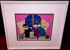 Warner Bros Cel Bugs Bunny Daffy Duck Elmer Fudd Cheers Signed Chuck Jones Cell picture