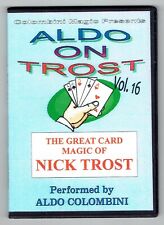 Aldo On Trost - Volume 16 by Aldo Colombini - Rare Card Magic DVD picture