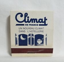 Vintage Climat De France French Restaurant Grill Matchbook Advertising Matches picture