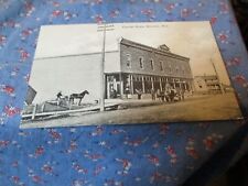 (1032) Old Postcard Farmer Store Bloomer, Wis Horses & Wagons picture