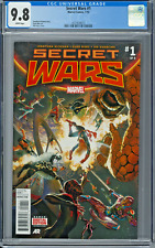 Secret Wars #1 (2015) CGC 9.8 Alex Ross Marvel Graded picture