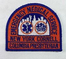 New York Cornell Columbia Presbyterian Medical Center EMS Hook & Loop Patch A10 picture