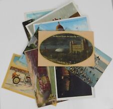 Lot of 17  Vintage UTAH Postcards - Linen & Printed Lithograph - Temple picture