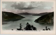 Vintage RPPC Postcard Malahat Drive Vancouver Island BC Canada Saanich Inlet picture