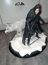 2013 Dark Horse Game of Thrones Jon Snow & Ghost Statue LE Authentic One Of 150  picture