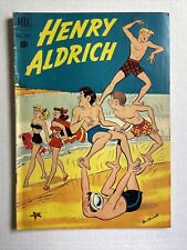 Henry Aldrich #7 VG 1951 Dell comic beach picture