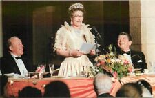 1960s California San  Francisco Queen Elizabeth Speech Reagan Postcard 22-11362 picture