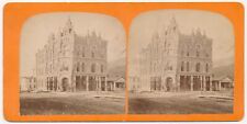 MICHIGAN SV - Ann Arbor - Post Office - 1870s RARE picture