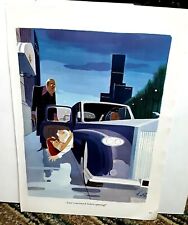 1975 Playboy Cant You Knock Before Opening Cartoon Art Magazine Page picture