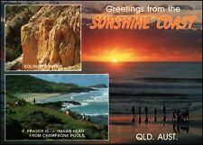 A2353 Australia Q Sunshine Coast Multiview Hughes postcard picture
