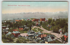 Postcard Bird's Eye View of Salt Lake City, UT picture