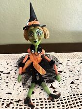 Bethany Lowe LeeAnne Kress Penelope Witch Doll Halloween Decor New picture