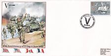 40th Anniv of D – Day 6 June 1944.Special Postmark and  D- Day Cachets. Official picture
