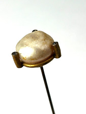 Antique Victorian Large Pearl Like  Hat Pin picture