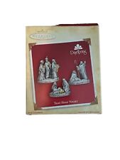 “That Holy Night” Hallmark Ornament (2004) Christmas Tree Holiday Set Of 3 picture
