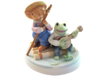 Vintage Tiny Talk Figurine Little Songs Frog & Squirrel Series II 1979 Ex Cond picture