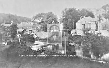 Canal & Plane Boonton New Jersey NJ Reprint Postcard picture