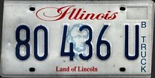 Vintage Illinois License Plate - Crafting Birthday MANCAVE Nostalgic retro picture
