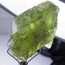 Natural Small Thumbnail Size Single Transparent Green Diopside Crystal, 7 Grams picture