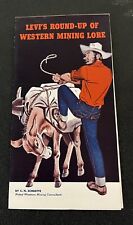 1950 Levi's Jeans Brochure. Mark's Clothing Store. Lima OH Ohio. Levi Strauss picture