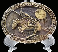 The Cheyenne Frederic Remington Vintage Belt Buckle picture