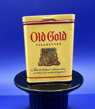 Vintage 1930s Old Gold Cigarette Tin Box Primitive picture