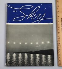 Sky Magazine of Cosmic News Bulletin of Hayden Planetarium Astronomy May 1937 picture