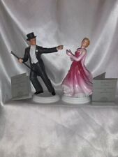 Vintage Avon Figurines Ginger Rogers and Fred Astaire Images of Hollywood 1984 picture