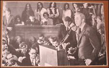 1970 Eugene McCarthy Newsweek Photo Clipping Minnesota Senator 4.75