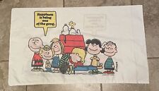 70s Vintage Charlie Brown Peanuts Snoopy 1971 Pillow Case Schulz One Of The Gang picture