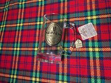 Guinness Label Tankard with Pewter Logo Beer Pub Style Pint Glass bnwt picture